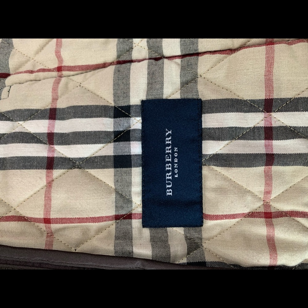 Authentic Brown Burberry Lightweight Jacket - image 8